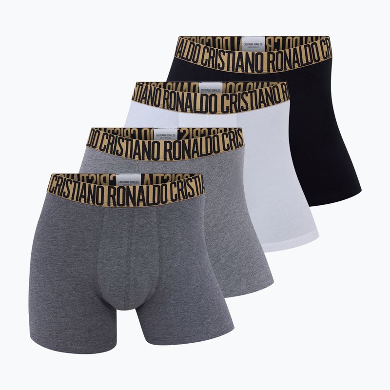 Bokserki męskie CR7 Basic Trunk 4 pary 2504 multicolor