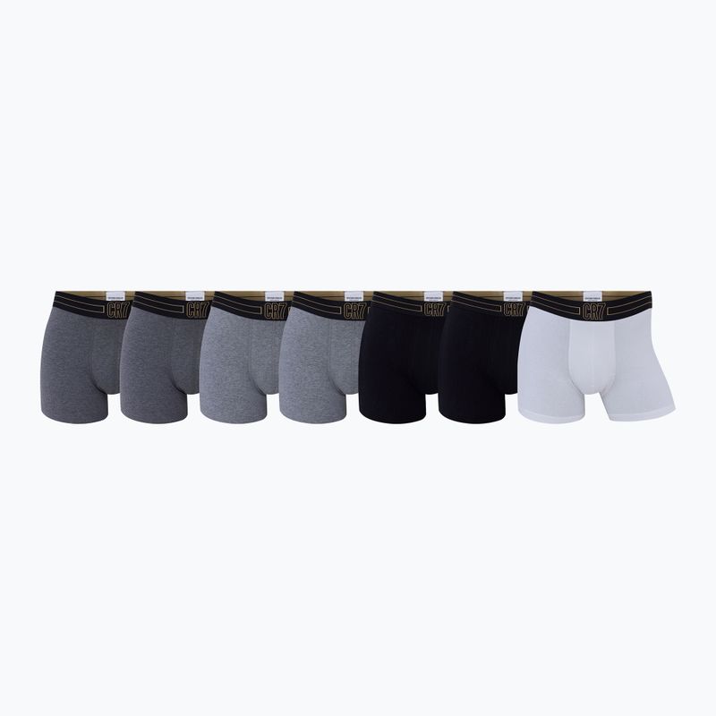 Bokserki męskie CR7 Basic Trunk 7 par 2815 multicolor 2