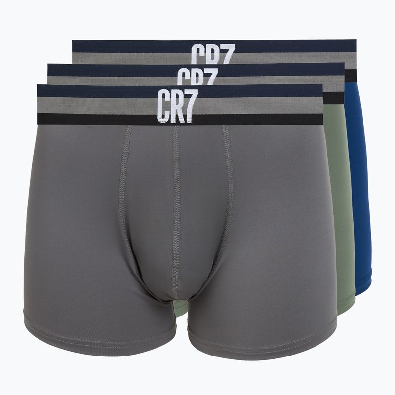 Bokserki męskie CR7 Basic Trunk 3 pary multicolour