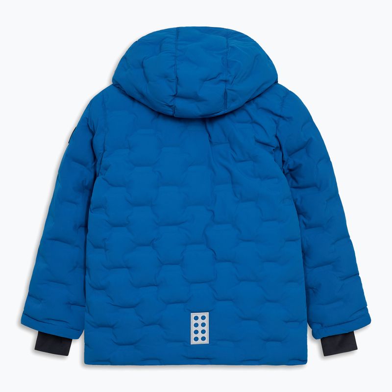 Kurtka narciarska dziecięca LEGO Lwjipe 706 blue 2