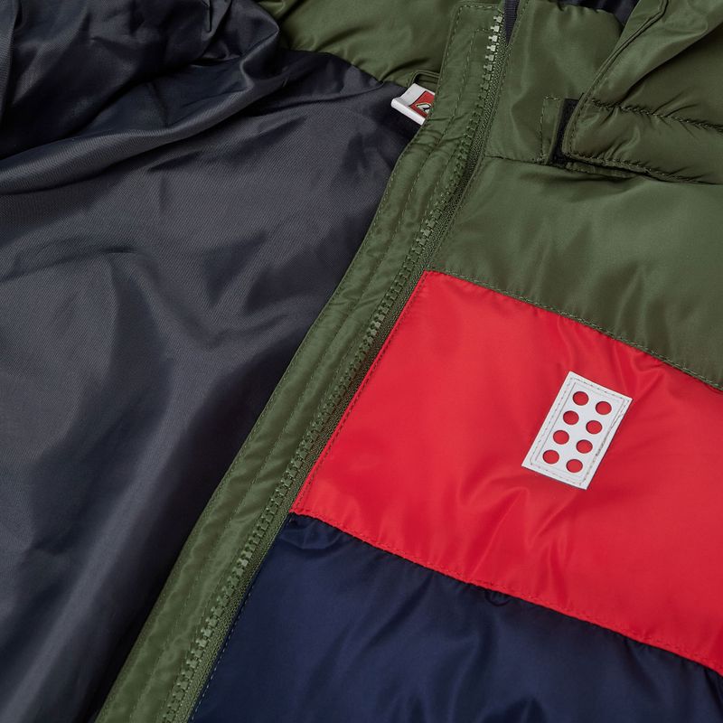 Kurtka dziecięca LEGO Lwjipe 705 dark green 5