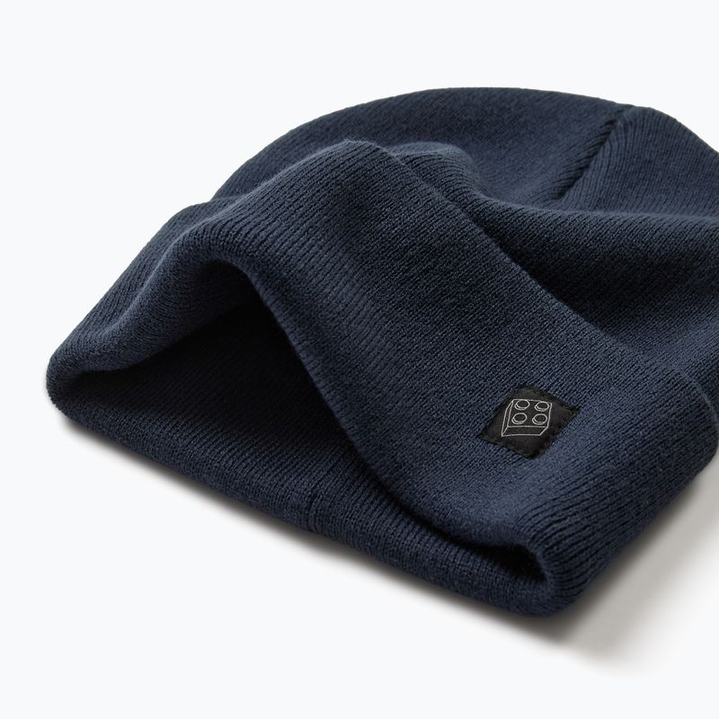Czapka zimowa dziecięca LEGO Lwaiko 711 dark navy 4
