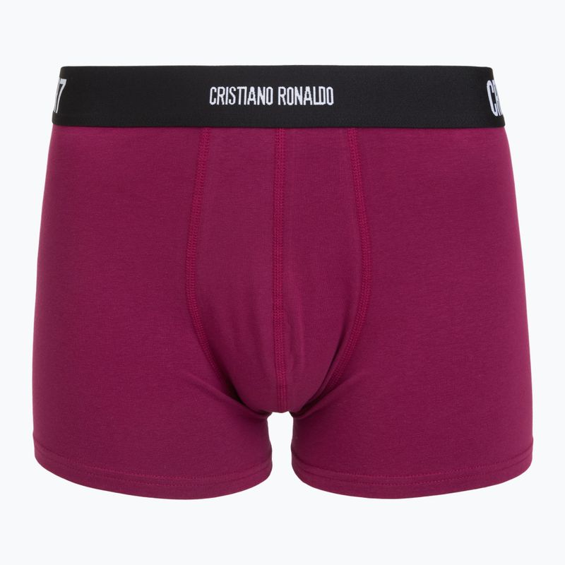 Bokserki męskie CR7 Basic Trunk 3 pack multicolour 2