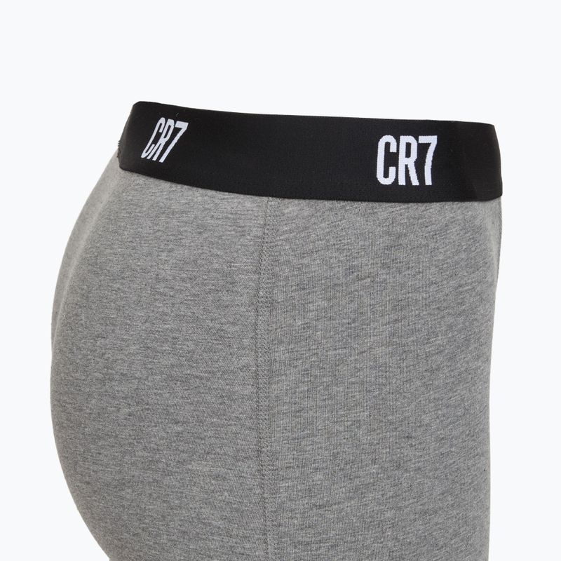 Bokserki męskie CR7 Basic Trunk 3 pack multicolour 4