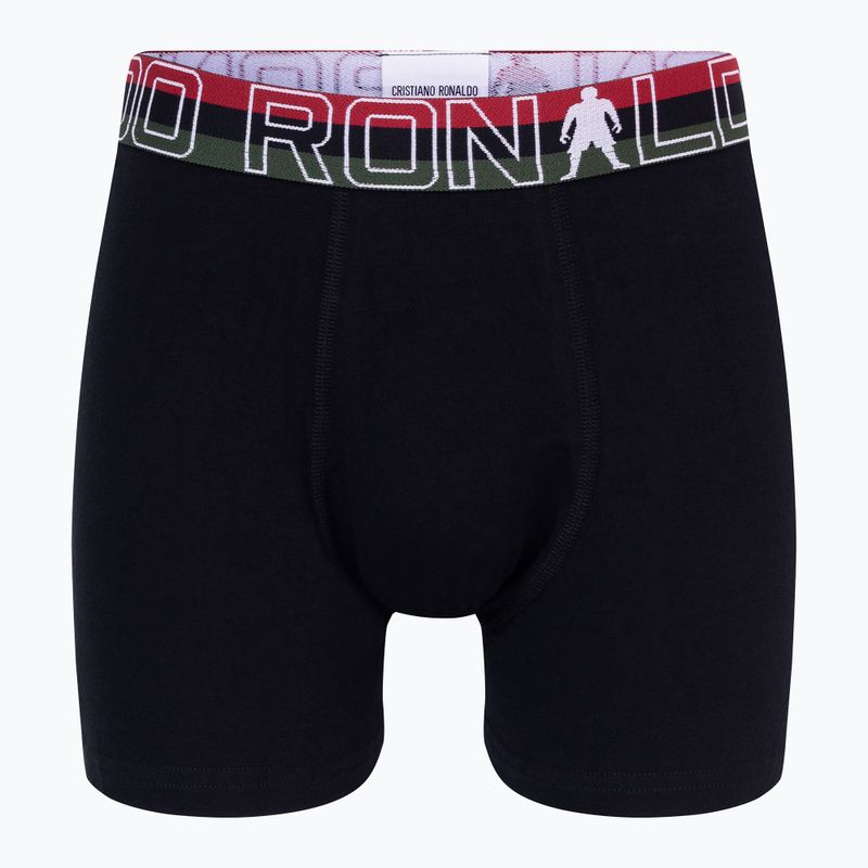 Bokserki dziecięce CR7 Trunk 3 pary black 2