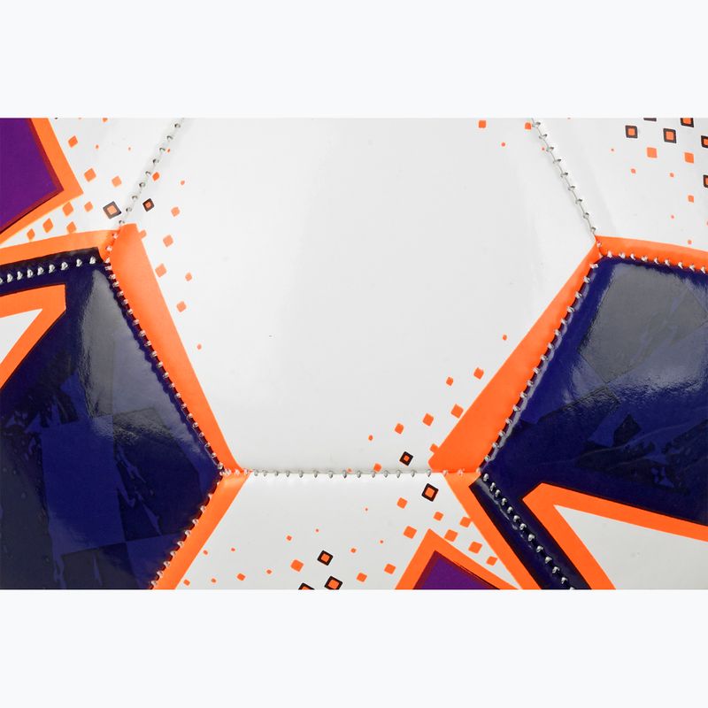 Piłka do piłki nożnej SELECT Classic v24 white/purple rozmiar 5 4