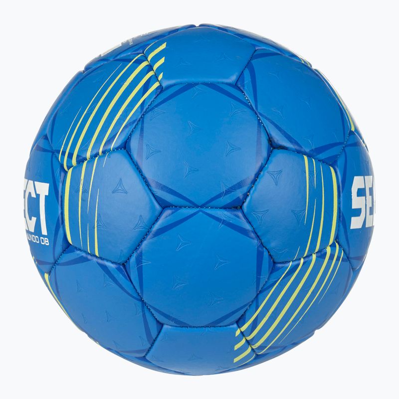 Piłka do piłki ręcznej dziecięca SELECT Mundo DB EHF v24 blue rozmiar 2 3