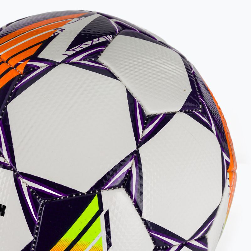 Piłka do piłki nożnej SELECT Brillant Replica Betclic 1 Liga v24 white/purple 3