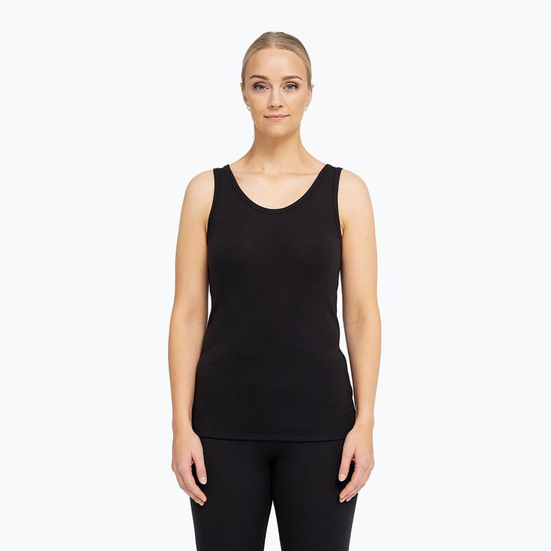 Koszulka termoaktywna damska Dovre Wool Singlet black