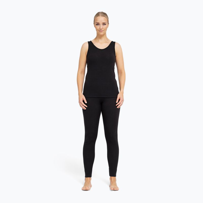 Koszulka termoaktywna damska Dovre Wool Singlet black 2
