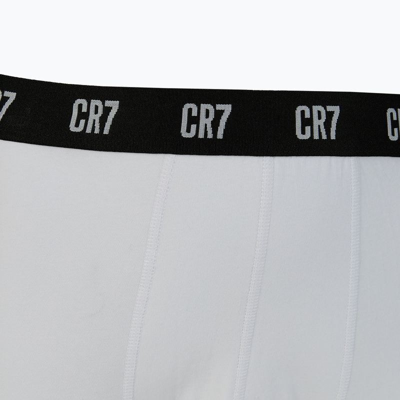 Bokserki męskie CR7 Basic Trunk 5 par black/ dark grey/ grey/ white 4