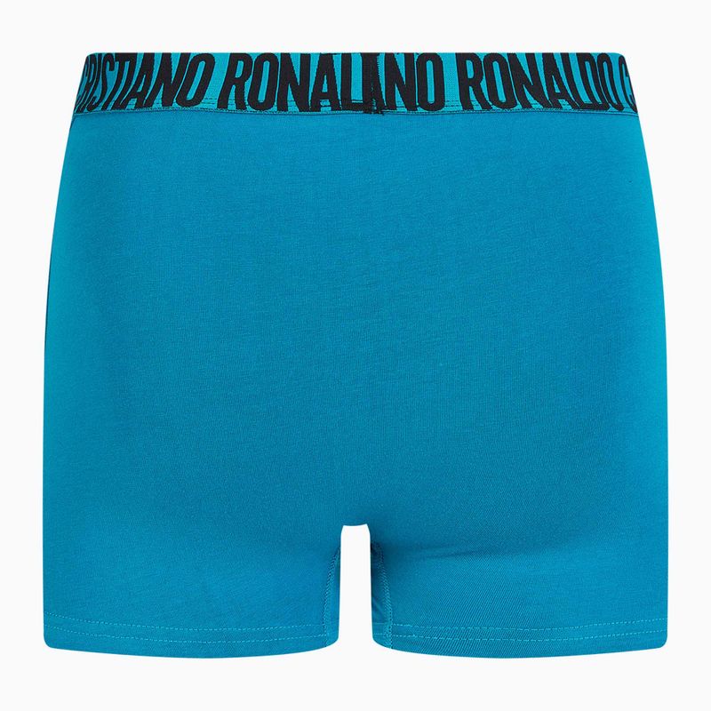 Bokserki męskie CR7 Basic Trunk 3 pary blue/ navy 3