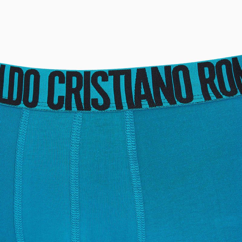 Bokserki męskie CR7 Basic Trunk 3 pary blue/ navy 4