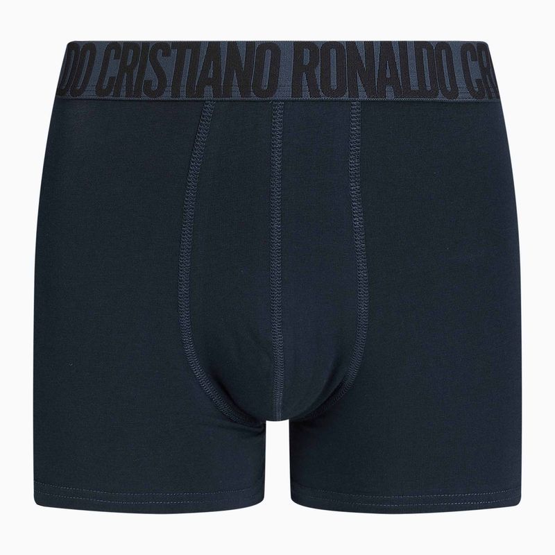 Bokserki męskie CR7 Basic Trunk 3 pary blue/ navy 8
