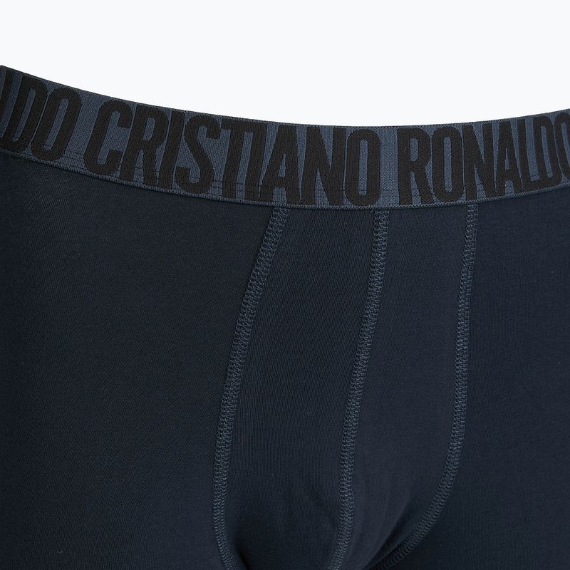 Bokserki męskie CR7 Basic Trunk 3 pary blue/ navy 10