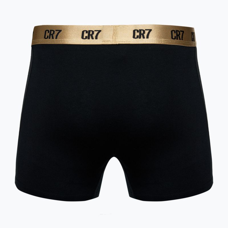 Bokserki męskie CR7 Basic Trunk 5 par gold 3