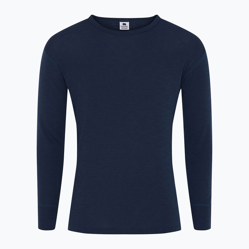 Bluza termoaktywna męska Dovre Wool navy