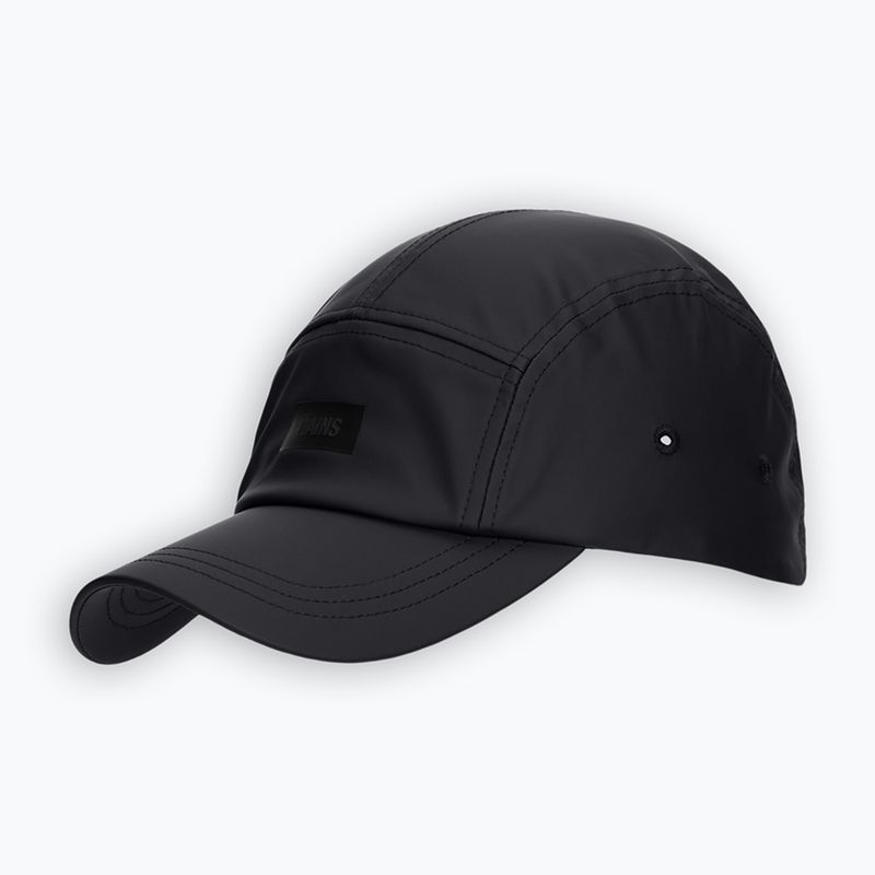 Czapka z daszkiem Rains 5 Panel Cap black