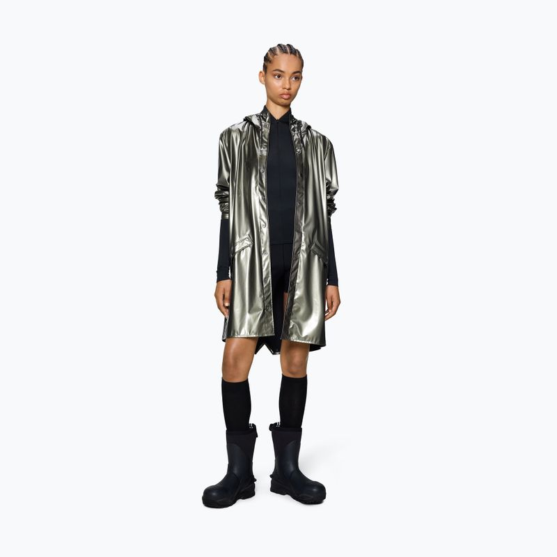 Kurtka Rains Long Jacket raven 8