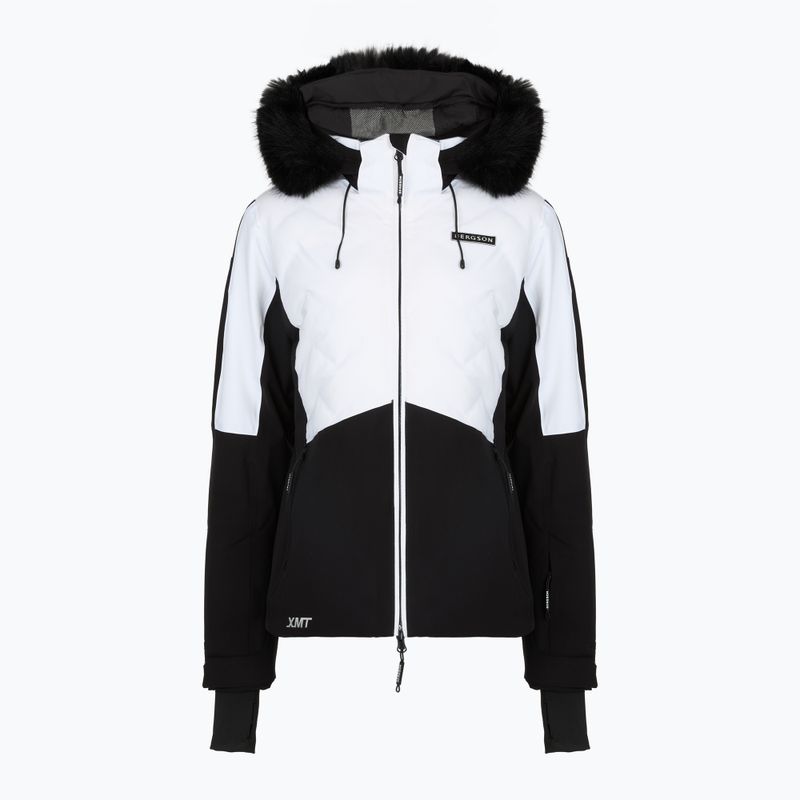 Kurtka narciarska damska BERGSON Zephyric Stx white