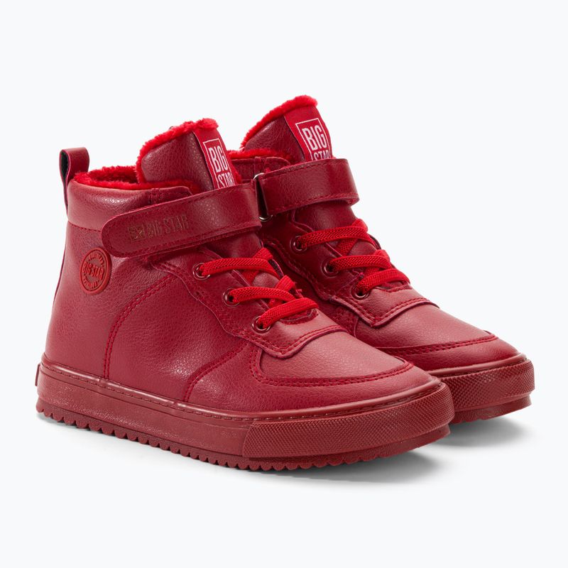 Buty dziecięce BIG STAR GG374042 czerwone 4