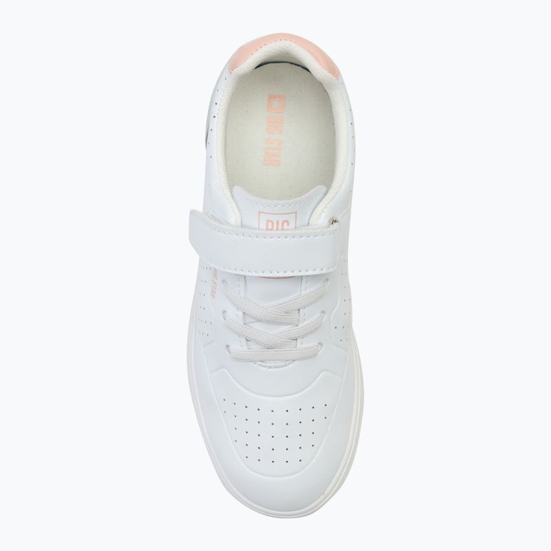 Buty dziecięce BIG STAR OO374005 white/pink/green 5