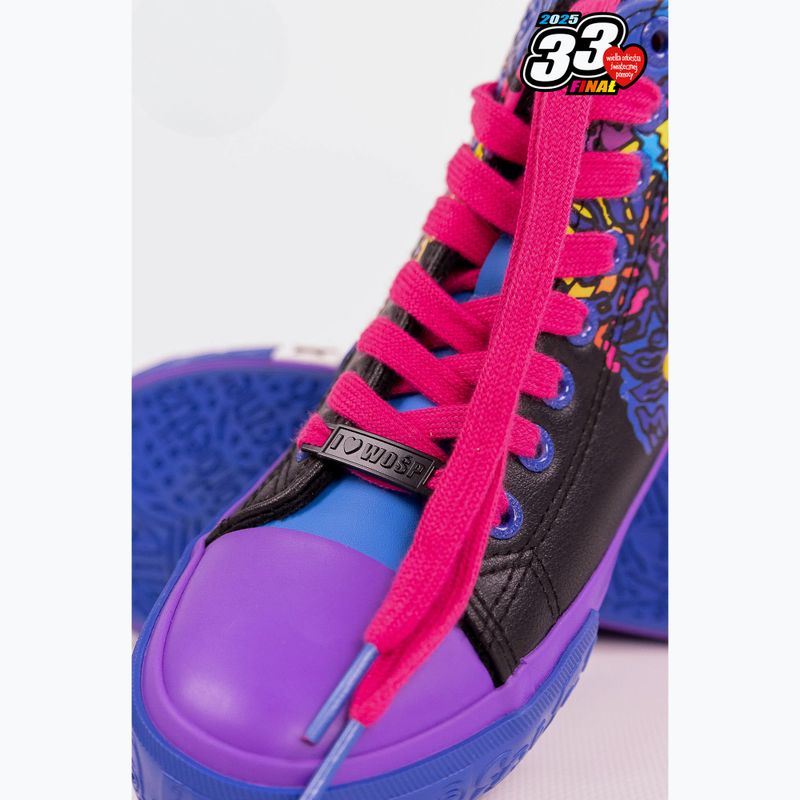 Trampki dziecięce oficjalne WOŚP BIG STAR RR374650 niebieski/fiolet 9