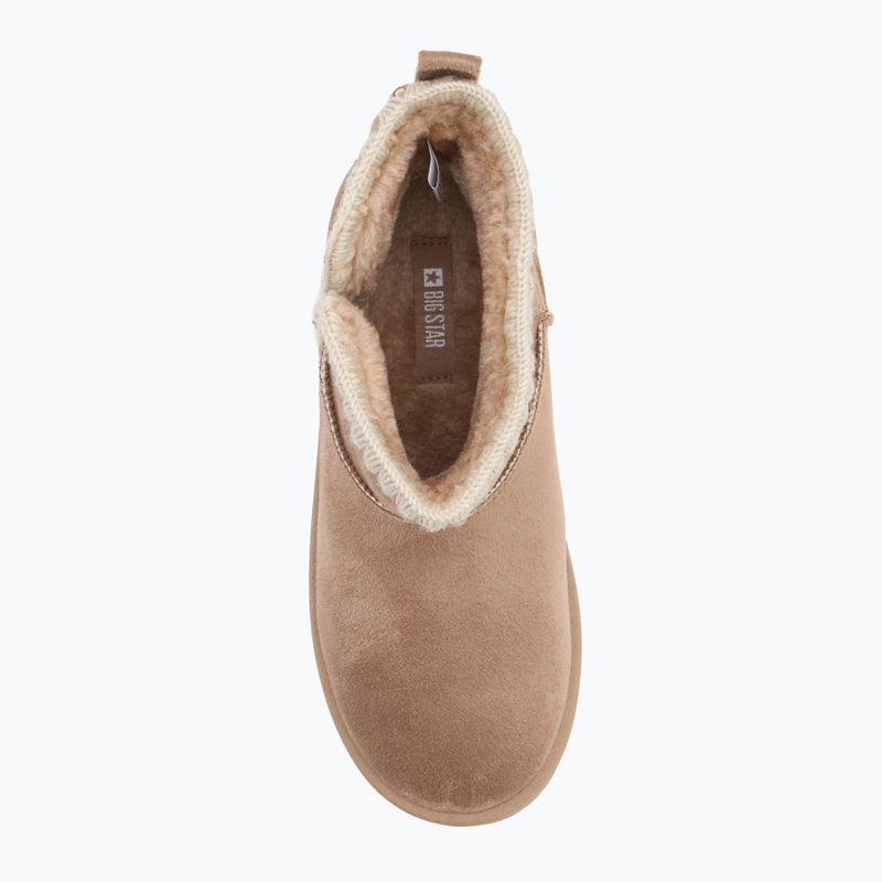 Śniegowce damskie BIG STAR SS274129 beige 5