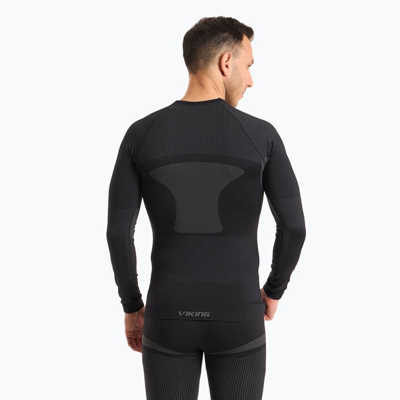 Komplet bielizny termoaktywnej męskiej Viking Dante dark/grey 3