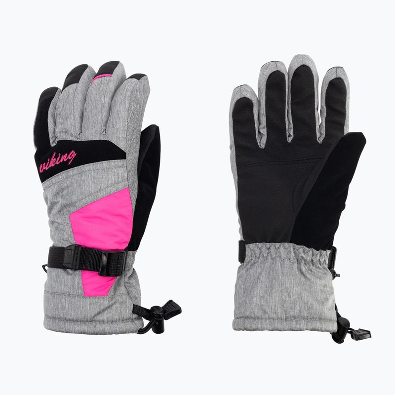 Rękawice narciarskie damskie Viking Ronda Ski pink