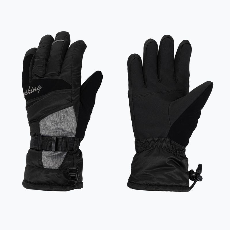 Rękawice narciarskie damskie Viking Ronda Ski dark/grey
