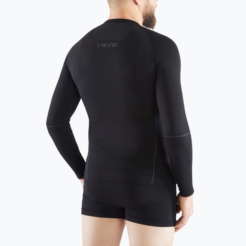 Komplet bielizny termoaktywnej męskiej Viking Eiger black 5