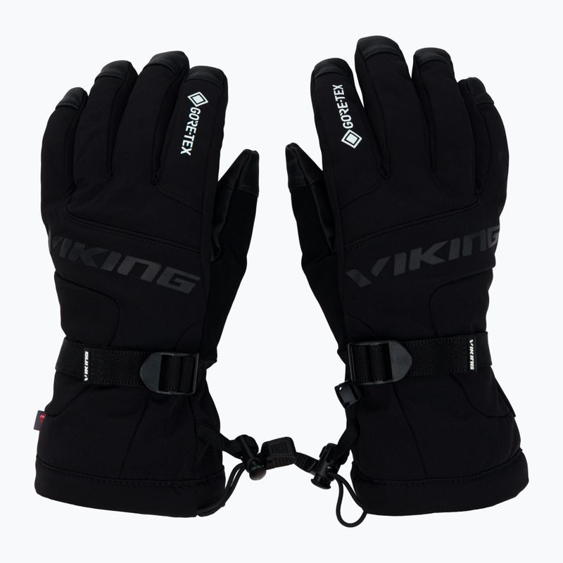 Rękawice narciarskie męskie Viking Hudson GTX Ski black 3
