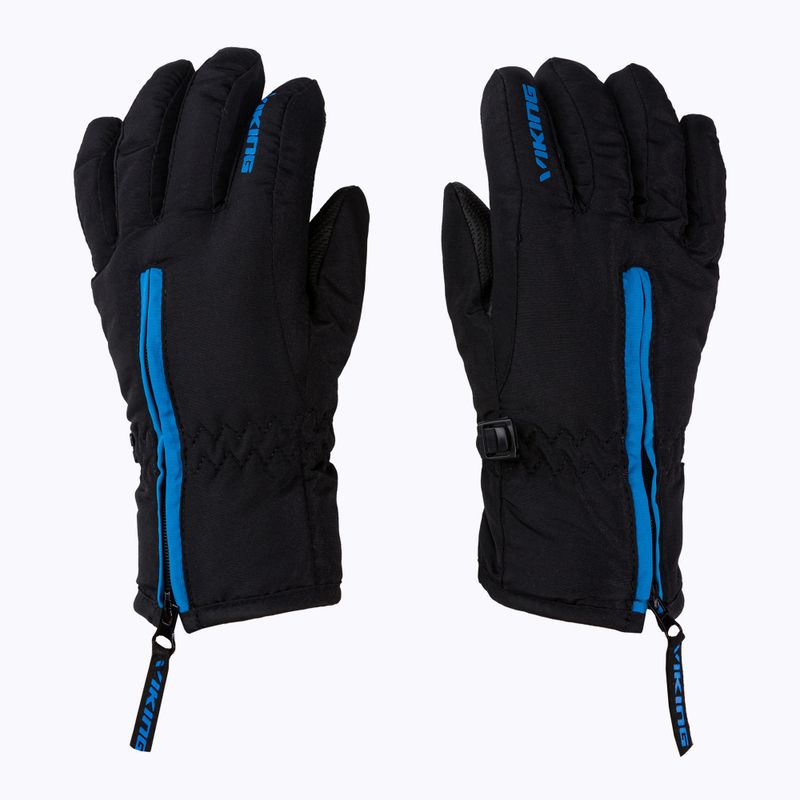 Rękawice narciarskie dziecięce Viking Asti black 4