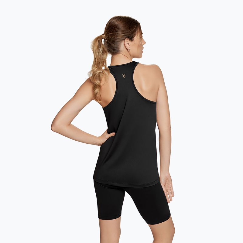 Koszulka treningowa damska Cardio Bunny Heat black 3