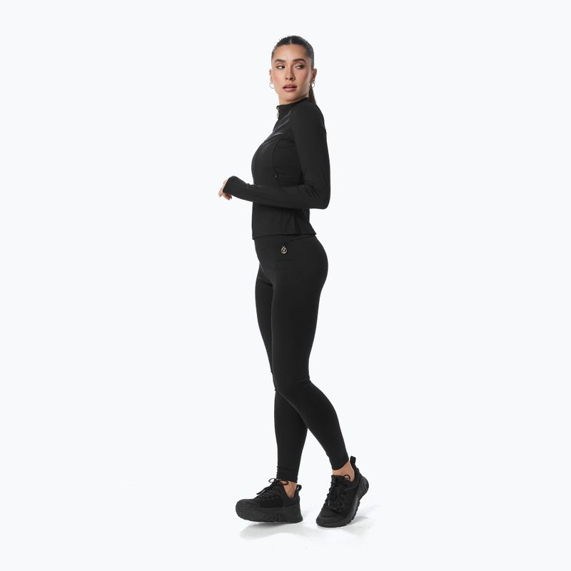 Legginsy treningowe damskie Cardio Bunny HCB-126-002 czarny 2