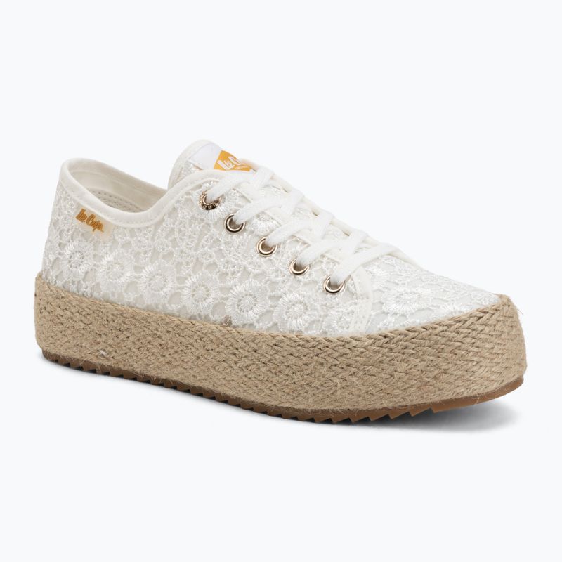 Espadryle damskie Lee Cooper LCW-26-31-4326LA white