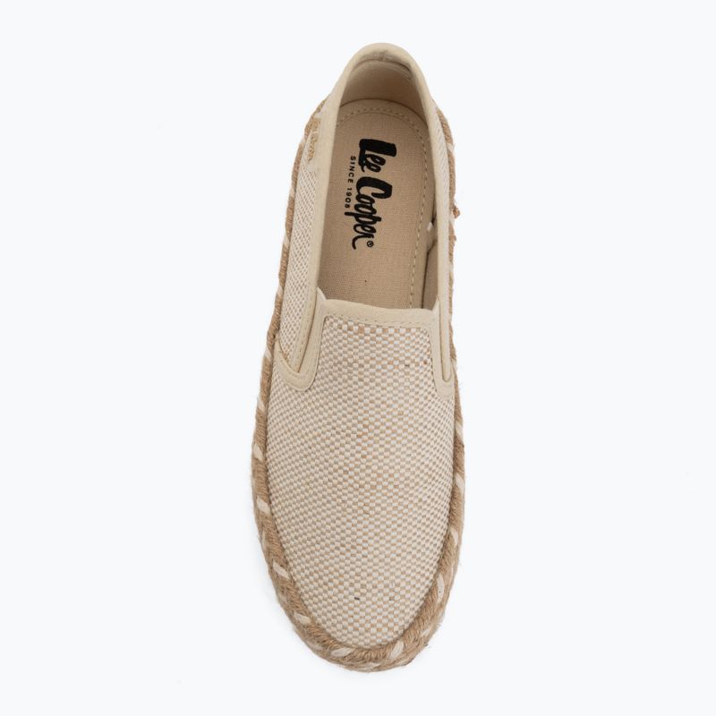 Espadryle damskie Lee Cooper LCW-26-31-4332LA beige 5