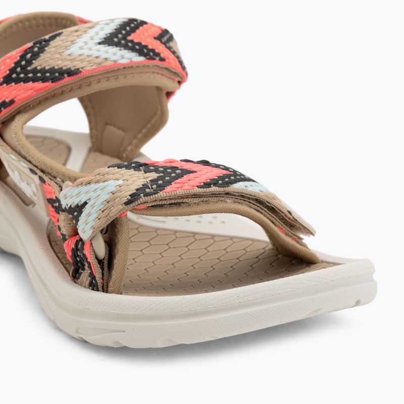 Sandały damskie Lee Cooper LCW-26-34-4429LA beige/fuxia 7