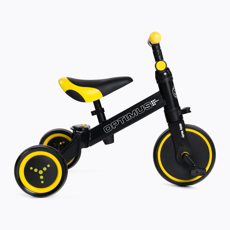 Rowerek biegowy trójkołowy Milly Mally 3w1 Optimus black
