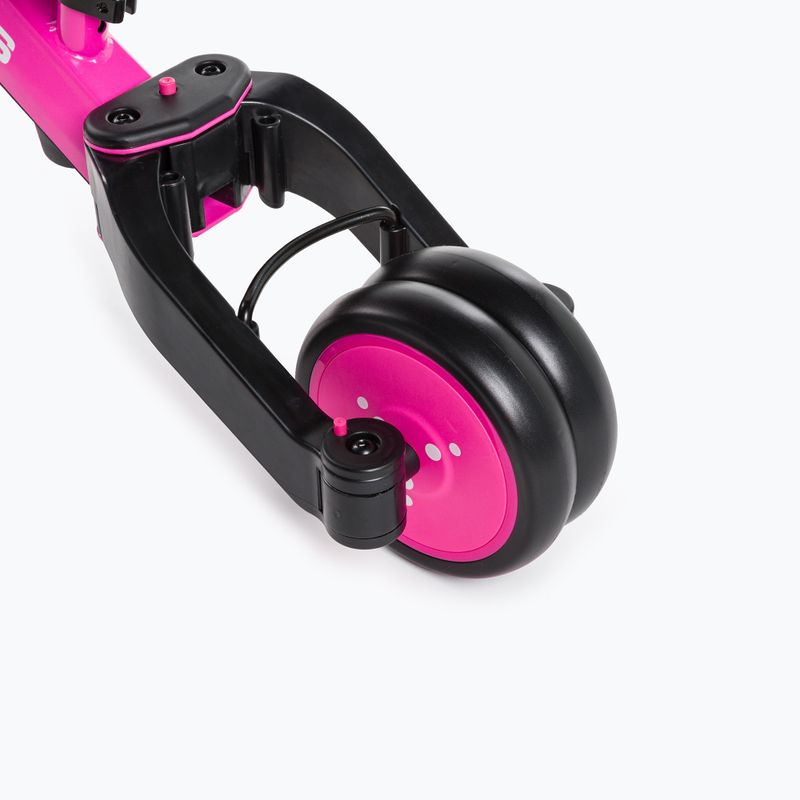 Rowerek biegowy trójkołowy Milly Mally 4w1 Optimus Plus pink 10