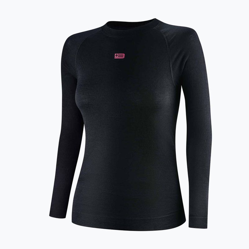 Bluza termoaktywna damska Brubeck Active Merino black 3