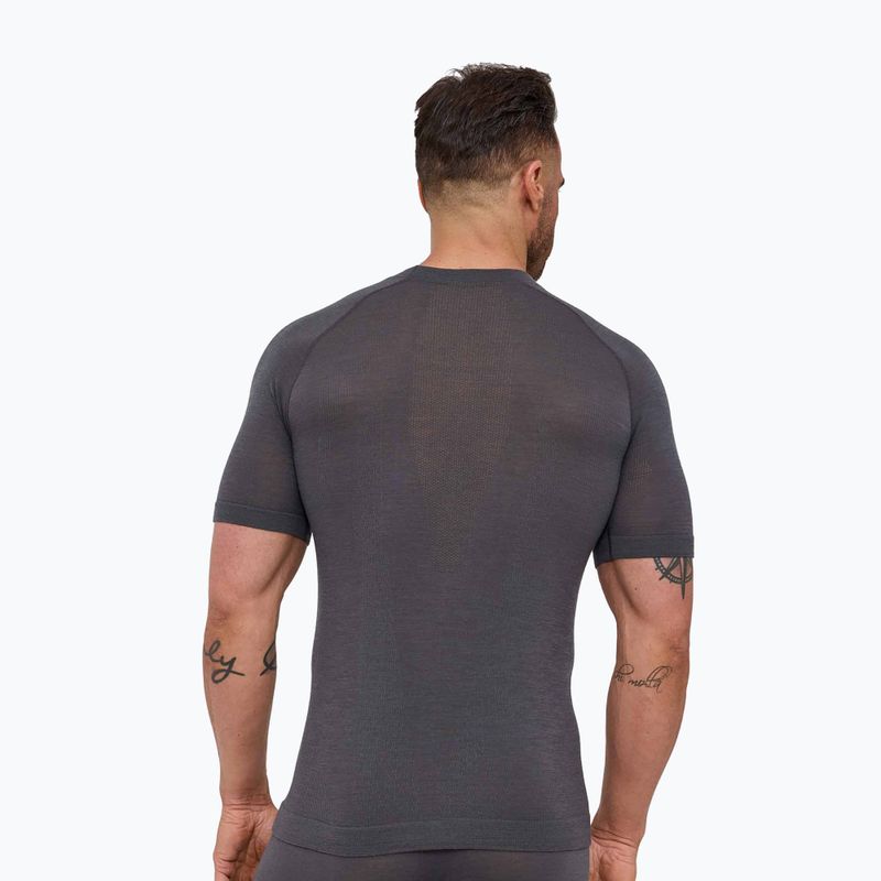 Koszulka termoaktywna męska Brubeck Active Merino graphite 2