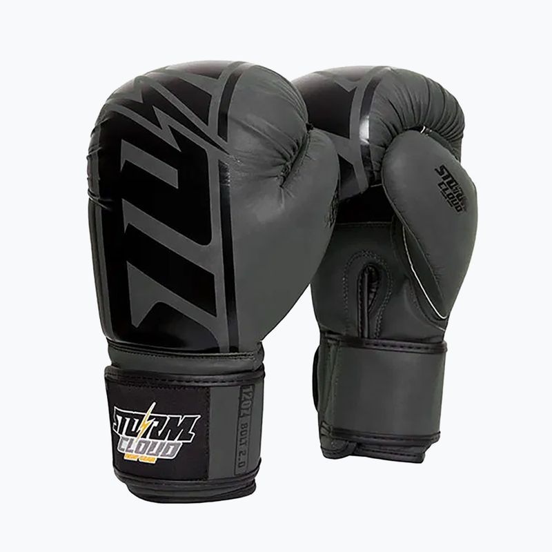 Rękawice bokserskie StormCloud Bolt 2.0 black/black 2