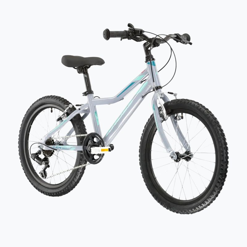 Rower dziecięcy KROSS Lea Mini 1.0 szary/seledynowy/połysk 2