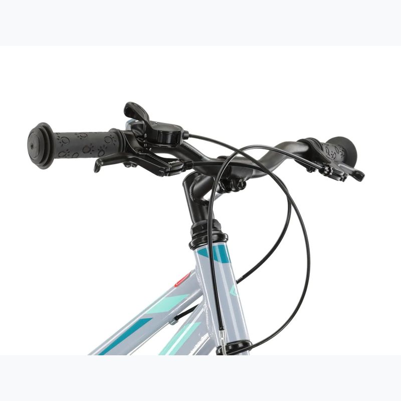 Rower dziecięcy KROSS Lea Mini 1.0 szary/seledynowy/połysk 4