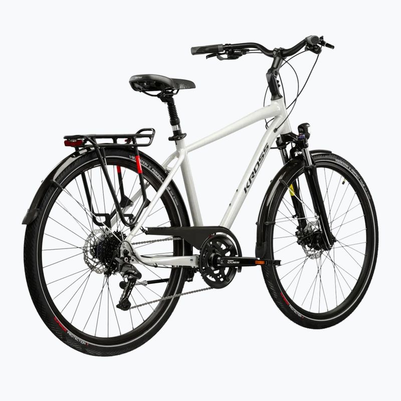 Rower trekkingowy KROSS Trans 5.0 szary/granatowy/połysk 3