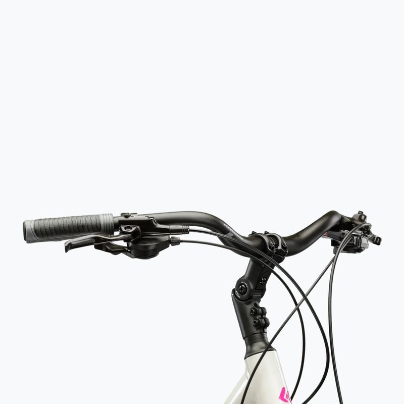 Rower trekkingowy damski KROSS Trans 5.0 W szary/różowy/połysk 4