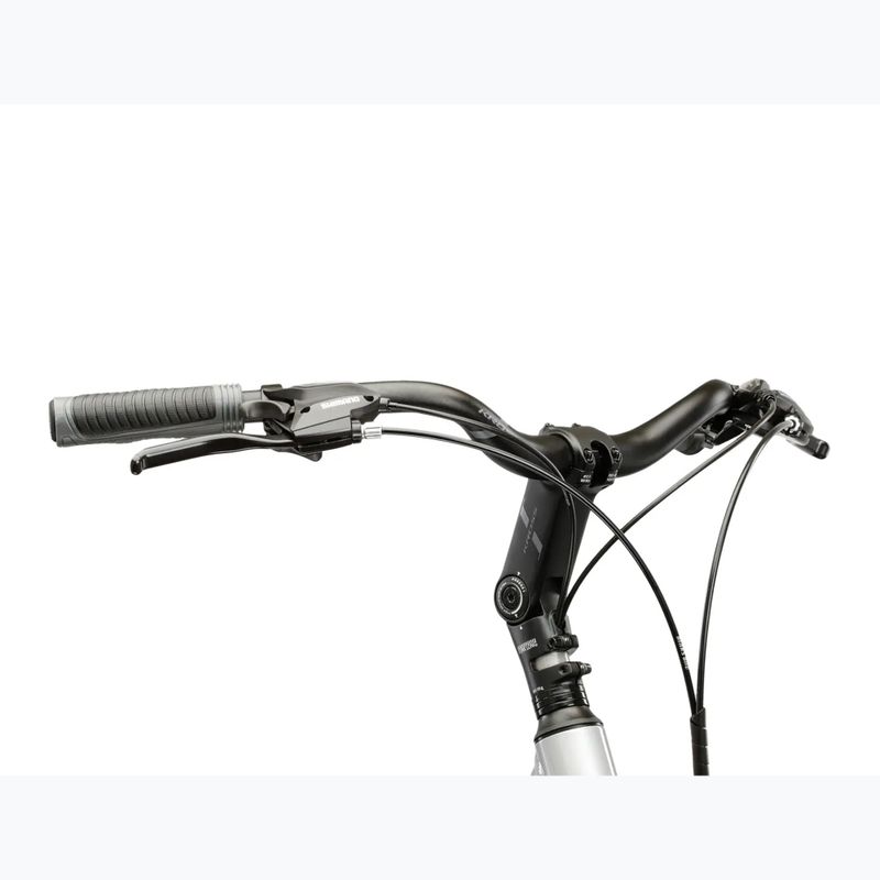 Rower miejski KROSS Sentio 3.0 srebrny/stalowy/połysk 4