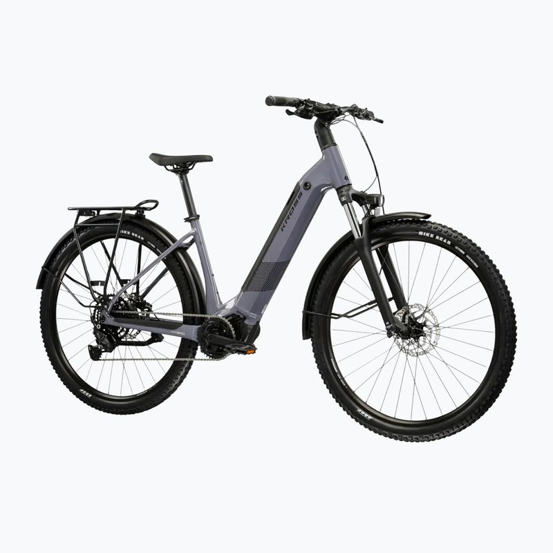 Rower elektryczny KROSS Influx Suv Hyb 1.0 820Wh LS szary/czarny/połysk 2
